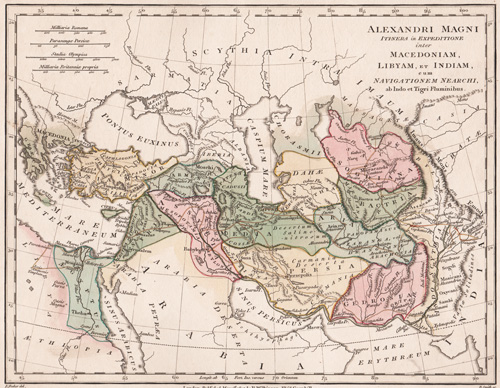 Alexandri Magni Itinera in Expeditione... 1808